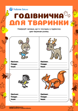 Годівничка для тваринки: що покласти? Годівничка для тваринки: що покласти?