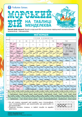 Морський бій на таблиці Менделєєва Морський бій на таблиці Менделєєва