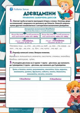 Дієслова І і ІІ дієвідмін: перевіряємо написане Дієслова І і ІІ дієвідмін: перевіряємо написане