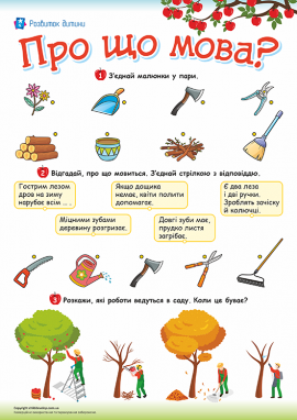 Про що мова? Розвиток зв’язного мовлення