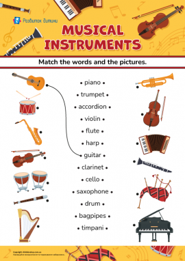 Musical Instruments (Музичні інструменти): вивчаємо музичні інструменти англійською