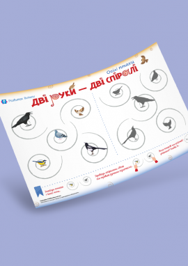 Осілі птахи: шукаємо їхні тіні та виконуємо нейрозавдання