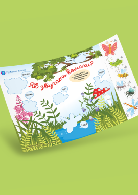 Комахи: звуконаслідування та пошук тіней