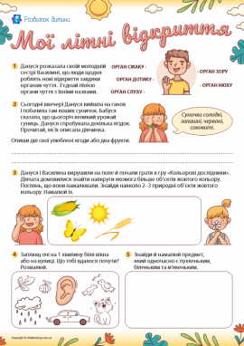 Літо: спостерігаємо і робимо відкриття