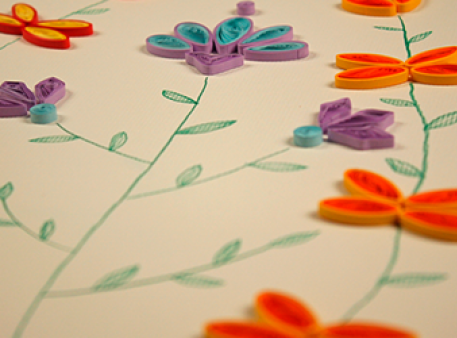 Композиція з елементами квілінгу Композиція з елементами квілінгу