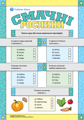 Смачні рослини: знаходимо їстівне   