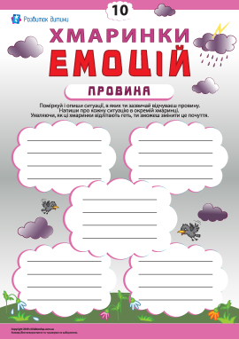 Учимося керувати емоціями: провина