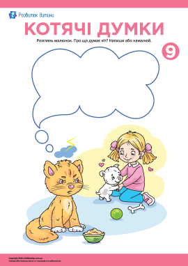 Котячі думки №9: описуємо побачене