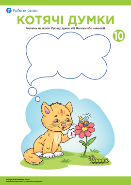 Котячі думки №10: описуємо побачене