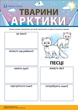 Розповідаємо про песців