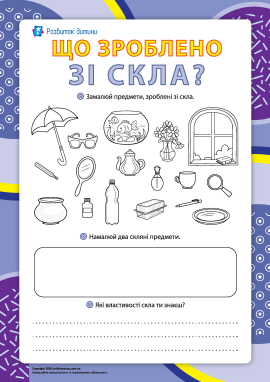 Що зроблено зі скла: рукотворні об’єкти Що зроблено зі скла: рукотворні об’єкти